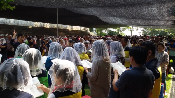 의정부교구 주교좌 성당 신자 800여명 성지순례